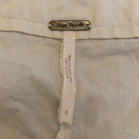 Free People Crochet Applique  Shorts boho festival hippie - Picture 8 of 8